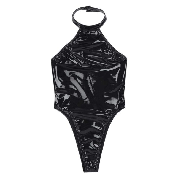 Kinky Cloth Latex Cat Girl Bodysuit