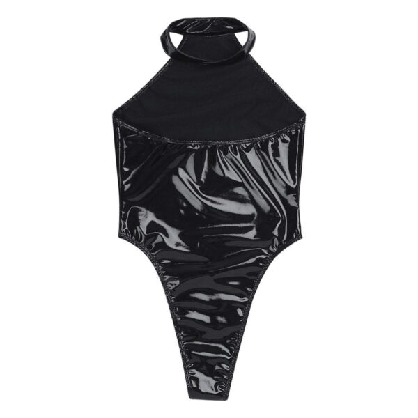 Kinky Cloth Latex Cat Girl Bodysuit