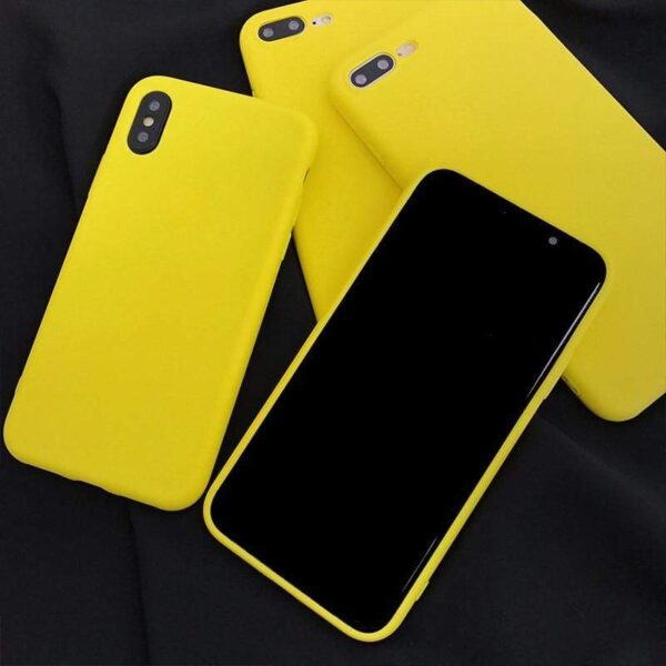 Kinky Cloth 380230 Lemon Yellow Candy Color Phone Case