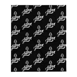 Kinky Cloth Libra Throw Blanket