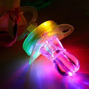 Kinky Cloth Light Up Glowing Adult Pacifier