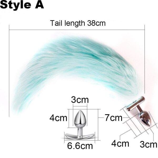 Kinky Cloth Accessories Light Up Tail Plug