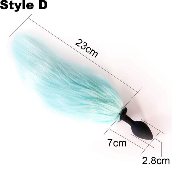 Kinky Cloth Accessories Style D Light Up Tail Plug