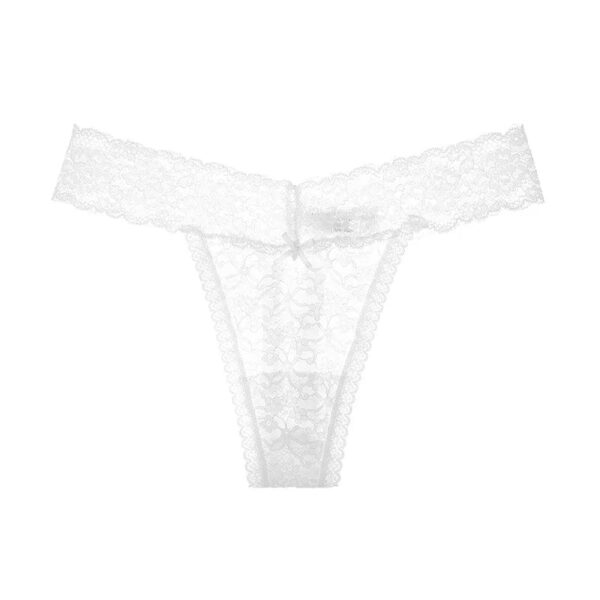 Kinky Cloth White / S / 1pc Lingerie G String Lace Underwear