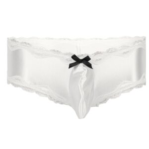 Kinky Cloth Ivory B / M Lingerie Lace Bikini Mens Briefs