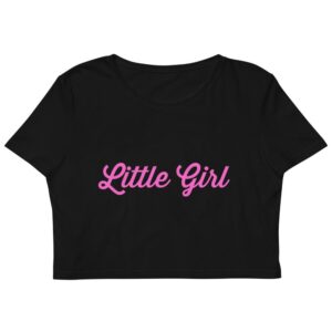 Kinky Cloth XS Little Girl Pink Organic Crop Top