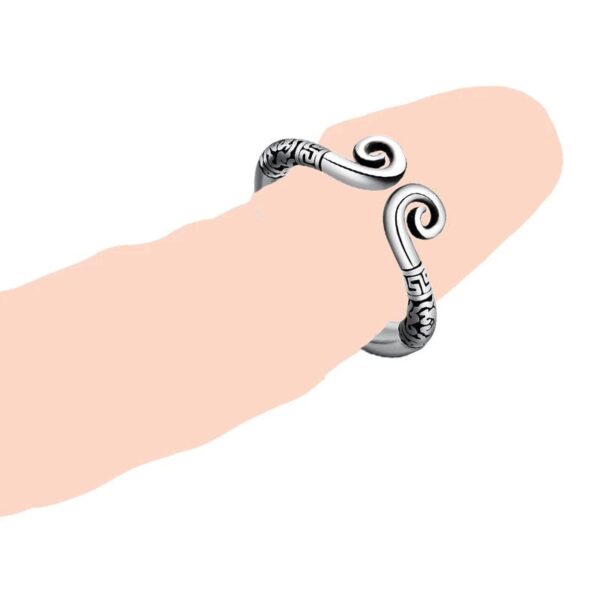 Kinky Cloth Lock Bondage Metal Penis Ring