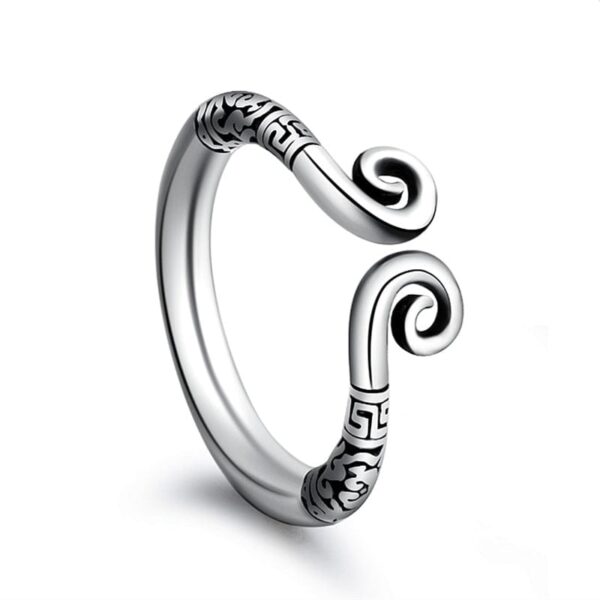 Kinky Cloth Lock Bondage Metal Penis Ring