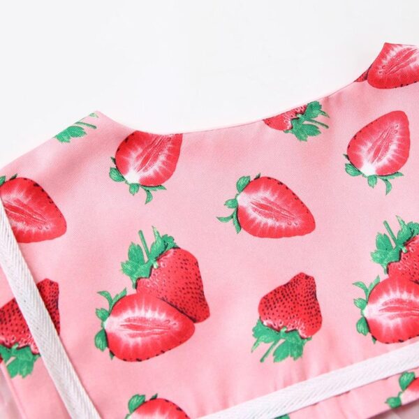 Kinky Cloth 200003986 Lolita Sailor Strawberry Crop Top Uniform