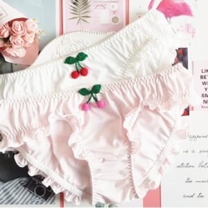 Kinky Cloth 351 Lolita Strawberry Cherry Ruffle Panties