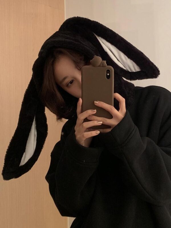 Kinky Cloth 200000348 Long Rabbit Ears Hooded Sweatshirt