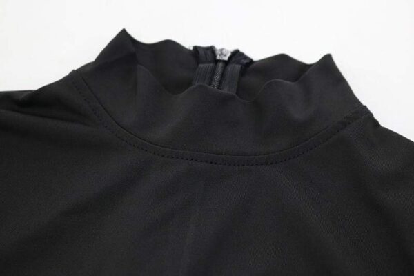 Kinky Cloth Black / L Long Sleeve Full Bodysuit