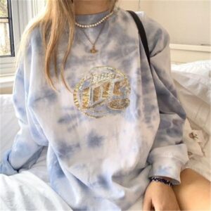 Kinky Cloth Loose Tie Dye Sweatshirt