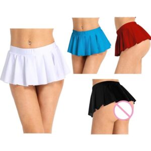 Low Rise Pleated Mini Skirt | Buy Online | Kinky Cloth