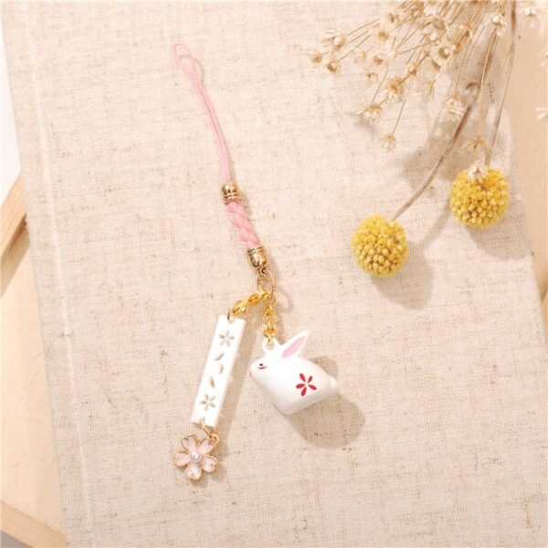 Kinky Cloth Get rich Rabbit 2 Lucky Charm Phone Lanyard