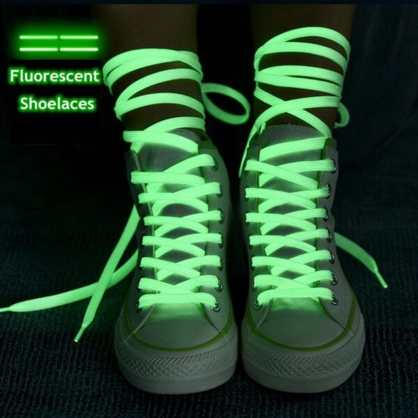 Kinky Cloth Luminous Shoelaces 1 Pair