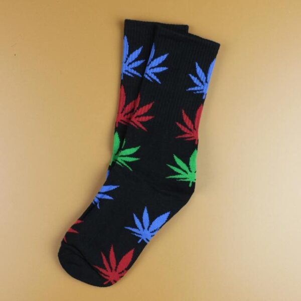 Kinky Cloth 10 Marijuana Leaf Ankle Socks