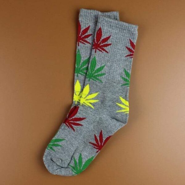 Kinky Cloth 13 Marijuana Leaf Ankle Socks