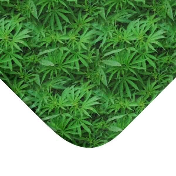 Printify Home Decor Marijuana Leaf Bath Mat