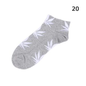 Kinky Cloth Socks Marijuana Leaf Short Socks