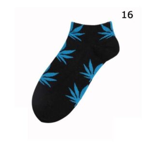 Kinky Cloth Socks Marijuana Leaf Short Socks