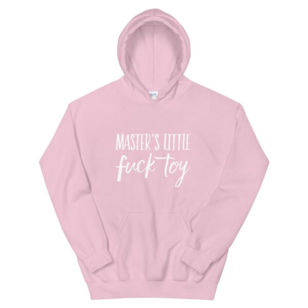 Kinky Cloth Light Pink / S Master's Little Fuck Toy White Hoodie