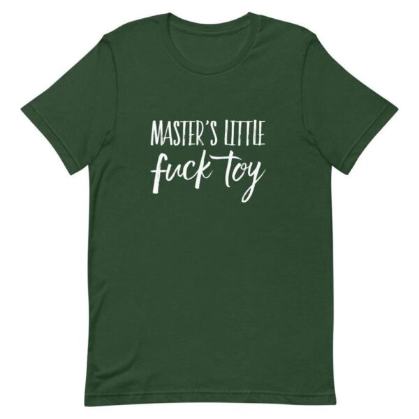 Kinky Cloth Forest / S Master's Little Fuck Toy White T-Shirt