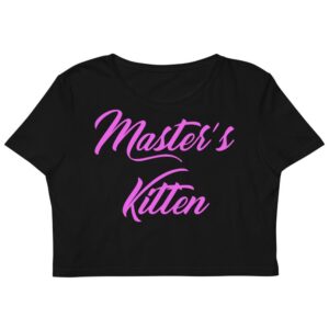 Kinky Cloth XS Masters Kitten pink Organic Crop Top