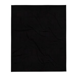 Kinky Cloth Masters Property Black Throw Blanket