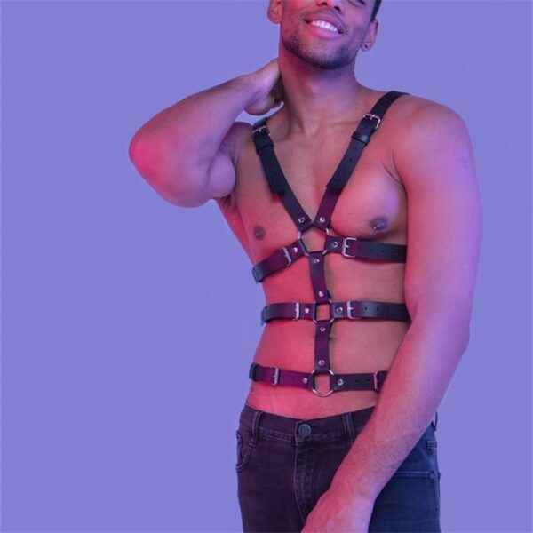 Kinky Cloth 200003585 Men Full Torso Harness