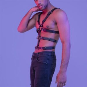 Kinky Cloth 200003585 Men Full Torso Harness