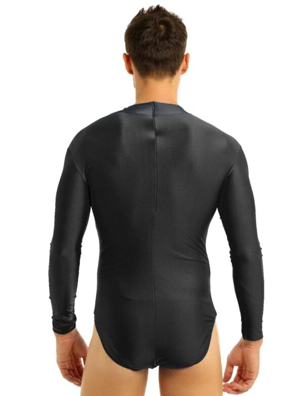 Kinky Cloth 200001800 Men's Leotard Long Sleeve Bodysuits