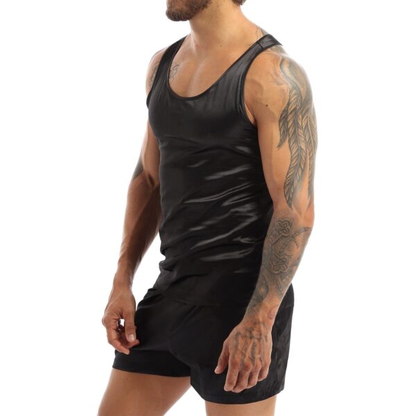 Kinky Cloth Mens Satin Sleepwear Set