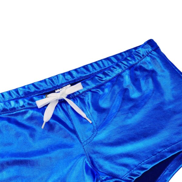 Kinky Cloth Mens Shiny Metallic Party Shorts