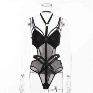 Kinky Cloth Harnesses Mesh Harness Bodysuit