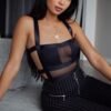 Kinky Cloth Mesh Lux Bodysuit