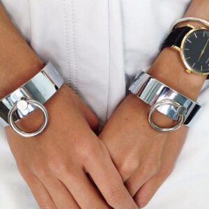 Kinky Cloth Jewelry & Watches Metal Cuff Bracelet