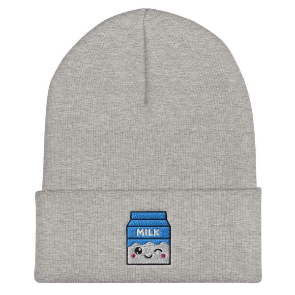 Kinky Cloth Heather Grey Milk Beanie