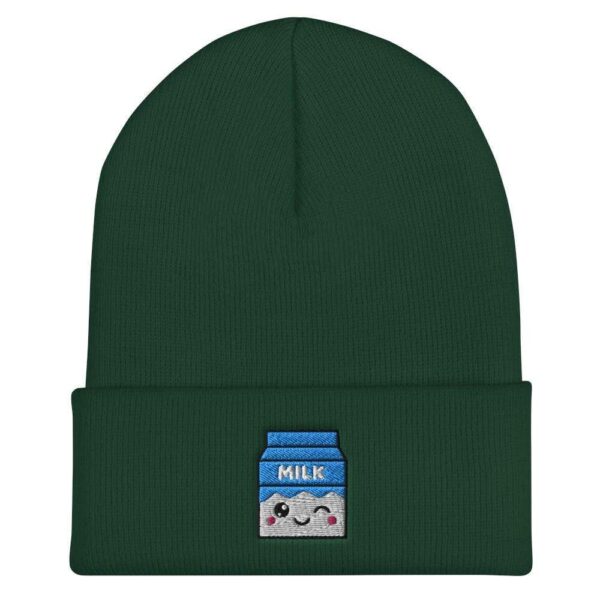 Kinky Cloth Spruce Milk Beanie