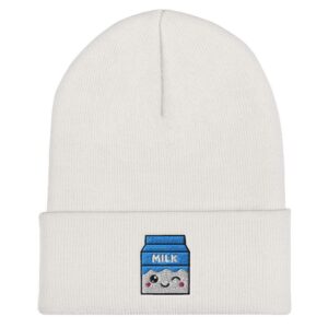 Kinky Cloth White Milk Beanie