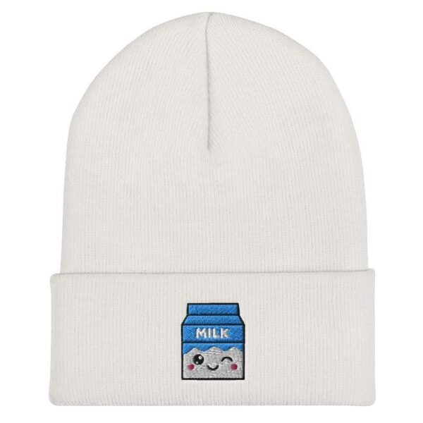 Kinky Cloth White Milk Beanie