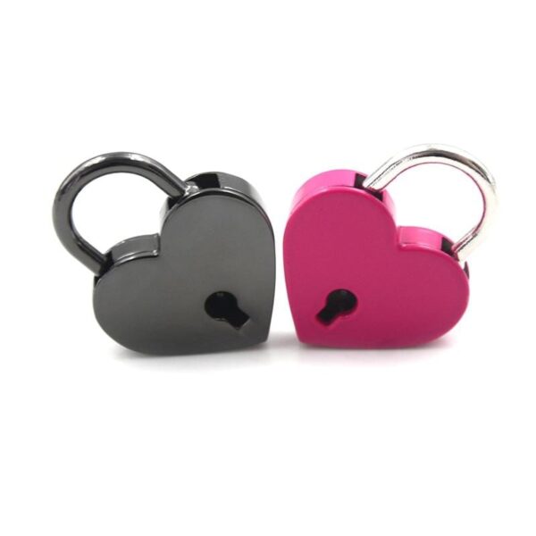 Kinky Cloth 3010 Mini Heart Shape Padlock With Key