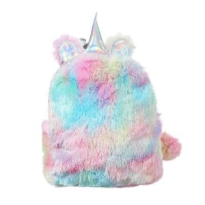 Kinky Cloth Bags & Wallets Mini Unicorn Rainbow Backpack