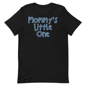 Kinky Cloth Black / 2XL Mommy's Little One Blue T-Shirt