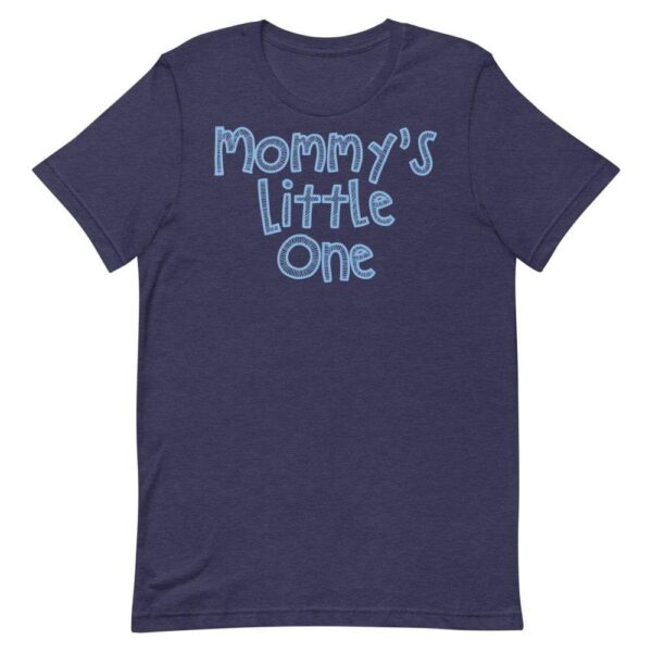 Kinky Cloth Heather Midnight Navy / 2XL Mommy's Little One Blue T-Shirt