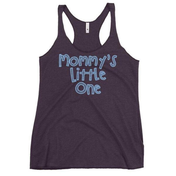 Kinky Cloth Vintage Purple / XS Mommy's Little One Blue Tank Top