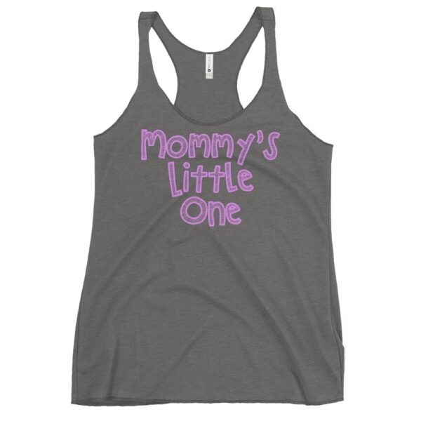 Kinky Cloth Premium Heather / XS Mommy's Little One Pink Tank Top