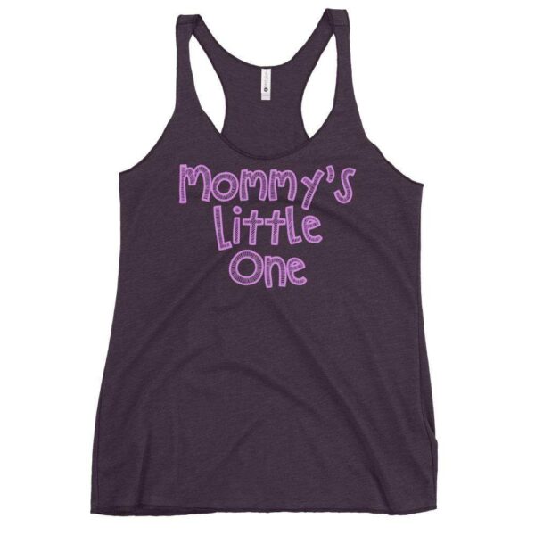 Kinky Cloth Vintage Purple / XS Mommy's Little One Pink Tank Top