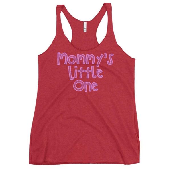 Kinky Cloth Vintage Red / XS Mommy's Little One Pink Tank Top