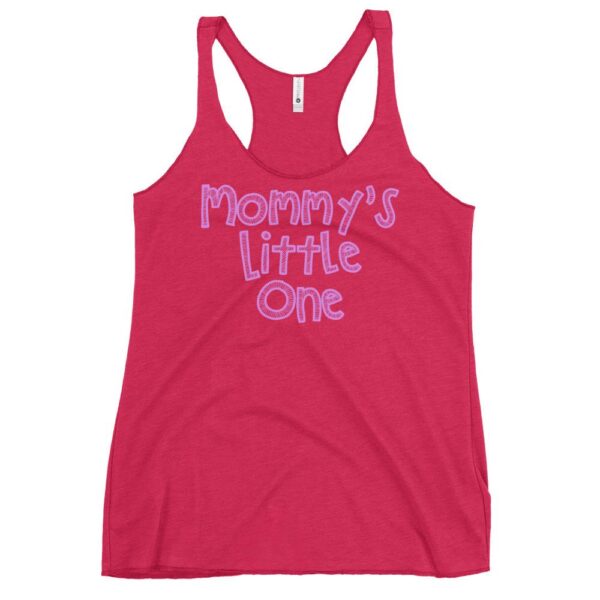 Kinky Cloth Vintage Shocking Pink / XS Mommy's Little One Pink Tank Top